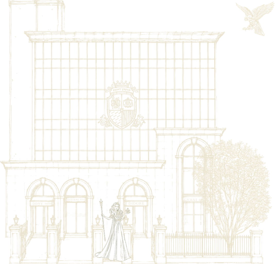 新叡建設 經典立面手繪圖