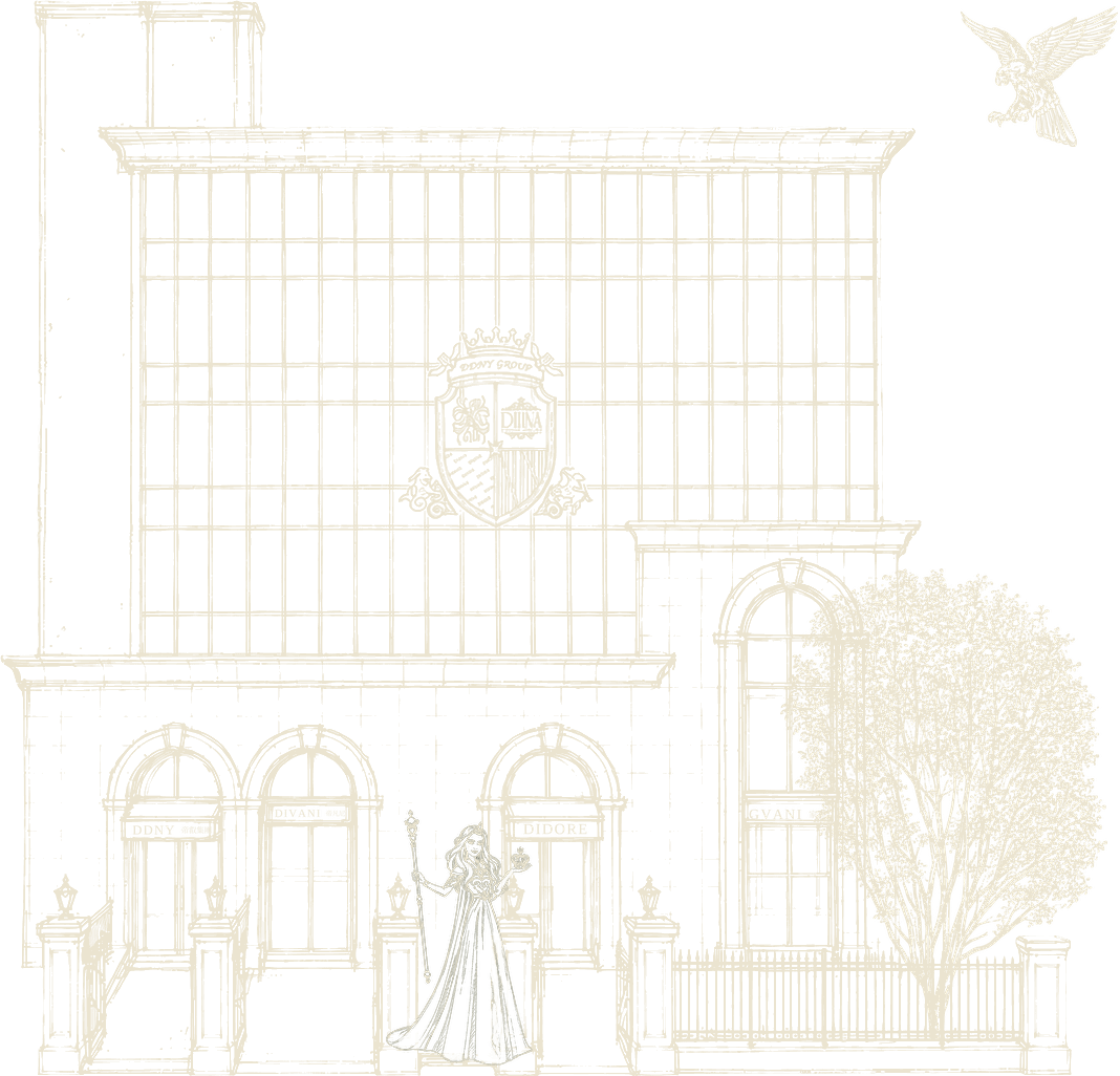 新叡建設 經典立面手繪圖